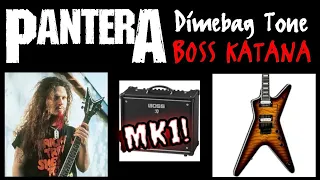 How To Get Dimebag (Pantera) Tone With A Boss Katana (Mark 1)...