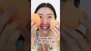 COBAIN MAKEUP UNIK SPONGE SIZE TERBESAR DI DUNIA ?!  GIMANA PAKENYA ?