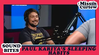 Teemu on Paul Kariya's Sleeping Habits