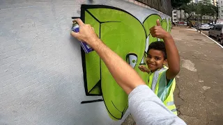 Graffiti 3D Letters with Rafa & Gui