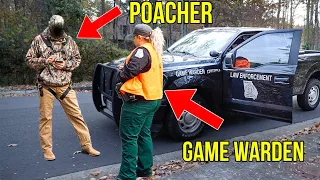 Caught POACHER - Shots Fired While Suburban Bow Hunting!!