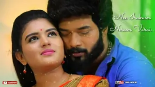 💕Adhi parvadhi love 💕 sembaruthi serial status song💕Iravaga Neeyum💕Ennai Thaalatta 💕unnai ninaithu💕