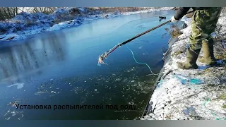 Дешёвый аэратор для аквариума в пруду! Аквариумный аэратор реально справляется со своей задачей!