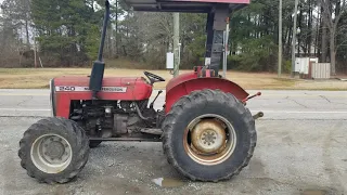 Massey Ferguson 240 4x4 tractor