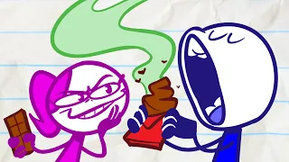 Pencilmate's Not So Sweet Chance|Animated Cartoons Characters | Animated Short Films | Pencilmation