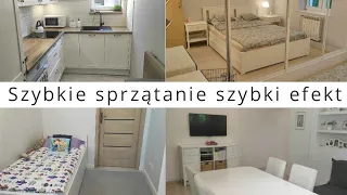 JAK SPRZĄTAĆ SZYBKO I EFEKTYWNIE? // CLEAN WITH ME