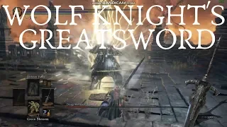 Dark Souls 3 - Dragonslayer Armour (feat. Wolf Knight's Greatsword) *No Damage