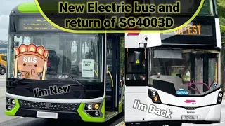 SG Bus News: New Electric bus and return of SG4003D