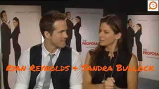 Exclusive: Sandra Bullock and Ryan Reynolds talk flirty about The Proposal