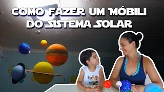 Heitor Enrico - Como fazer um Mobili do Sistema Solar #SistemaSolar #Astronomia #AltasHabilidades