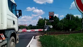 Railroad crossing Galanta #1/Vasúti átjáró/Železničné priecestie (15. 7. 2019.) I