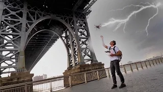 DRONE IN A LIGHTNING STORM