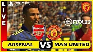 FIFA 22 | Arsenal vs Manchester United - PREDICTION & LINE-UPS | PREMIER LEAGUE 2021/22 | Gameplay