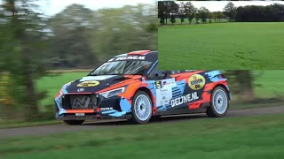 Rocar-Tech Twente Rally Hengelo Inc Drone Footage picture in picture 16 Okt 2022