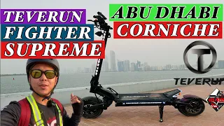 Chill Ride | Teverun Fighter Supreme at Abu Dhabi Corniche  | James Angelo TV | Vlog 150