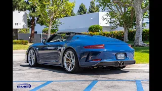 GMG Racing - 2019 Porsche 991 Speedster Exhaust System