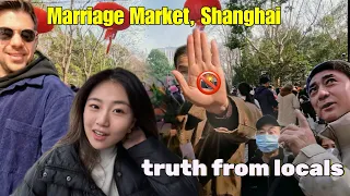 What’s inside the Shanghai Marriage Market (ft. foreign friend searching for love)