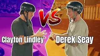 Clayton Lindley vs Derek Seay GAME OF SCOOT at AZ Grind Skatepark