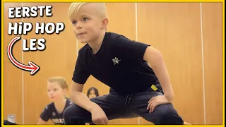 LUAN KRiJGT ZiJN EERSTE HiPHOP LES! 🤩 | Bellinga Vlog #1895