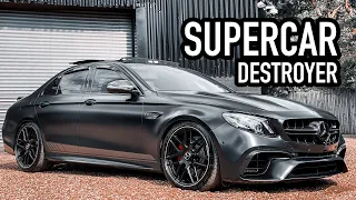 MY E63S DESTROYS SUPERCARS FOR FUN!! *LOL*