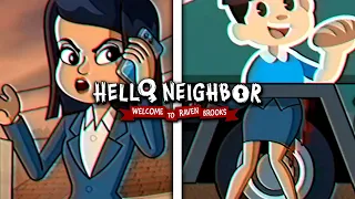 Death of a Realtor (Deleted Moment) in Welcome To Raven Brooks & Hello Neighbor Animated Series