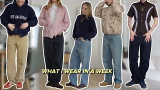 WHAT I WEAR IN A WEEK