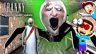 Granny Angelene update - Granny v1.8 | Shiva and Kanzo Gameplay