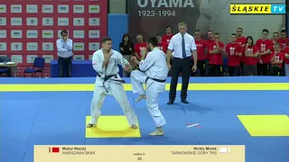 Finał Senior Kumite Open: Maciej Mazur - Marek Wolny