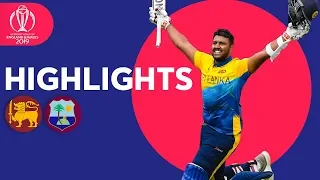 Fernando and Pooran Hit Maiden Tons | Sri Lanka v Windies - Highlights | ICC Cricket World Cup 2019