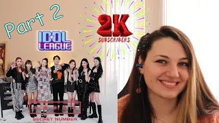 REACTION to SECRET NUMBER 시크릿넘버 on IDOL LEAGUE PART 2