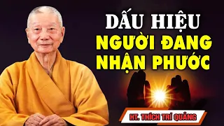 Người Có Phước Đức Sẽ Vượt Qua Tất Cả Mọi Nạn Tai - HT. Thích Trí Quảng