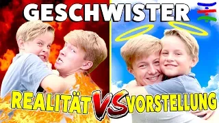 GESCHWISTER 😇 Vorstellung vs. Realität 😈 TipTapTube Family 👨‍👩‍👦‍👦