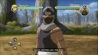 Naruto Shippuden Ninja Storm 2: Kakuzu boss battle