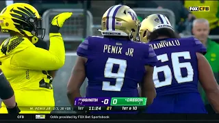 Football: UW vs Oregon, 11/12/22