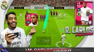 ROBERTO CARLOS 97 Rated Review🔥 The Free-kicks master 🔥 pes 2021 mobile