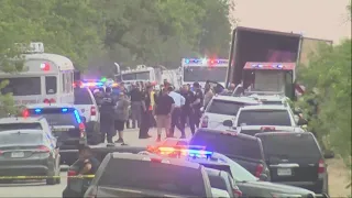 46 people found dead inside semitruck in San Antonio, police say