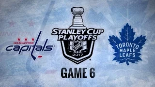 NHL 17 PS4. 2017 STANLEY CUP PLAYOFFS 100th FIRST ROUND GAME 6 EAST: WSH VS TOR. 04.23.2017. (NBCSN)