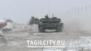 Танковый забег. Т-72 и Т-90