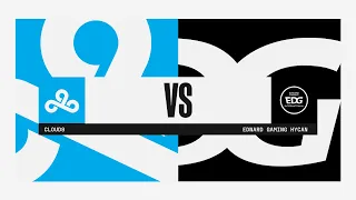C9 vs. EDG | Group Stage | 2022 World Championship | Cloud9 vs. Edward Gaming Hycan (2022)