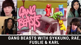 Gang Beasts ft Sykkuno, Valkyrae, Fuslie, karljacobs...