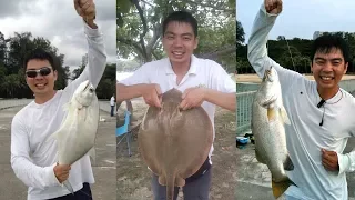 Big Fishes caught at Bedok Jetty (DWTD)