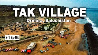 Historic TAK Village near Ormara, Balochistan with Beautiful Rocked Beach