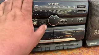 Магнитофон sharp WF-970Z