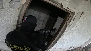 Airsoft/Затащил один против пятерых/ не отступать и не сдаваться