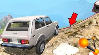 Самый ОПАСНЫЙ СПУСК С ГОРЫ в МИРЕ! - BeamNg Drive