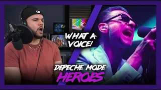 First Time Reaction Depeche Mode HEROES (Outstanding!) | Dereck Reacts