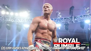 EVERY Royal Rumble WINNER (1988 - 2024)