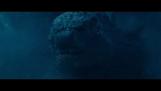 Godzilla: KOTM - Godzilla's Arrival Rescored ('The Wave' from Godzilla 2014)
