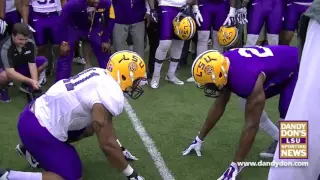 LSU Big Cat Drill - March 31, 2016, by DandyDon.com