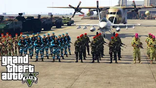 Parade Militer Perayaan HUT TNI Di Kota Los Santos! GTA 5 Mod Indonesia